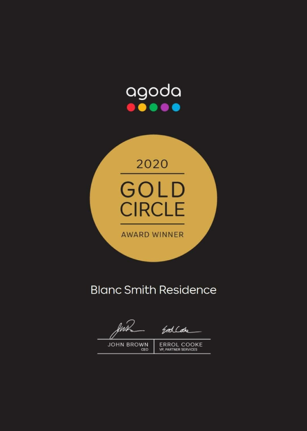 Agoda golden circle award winner 2020
